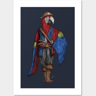 Parrot Pirate Posters and Art